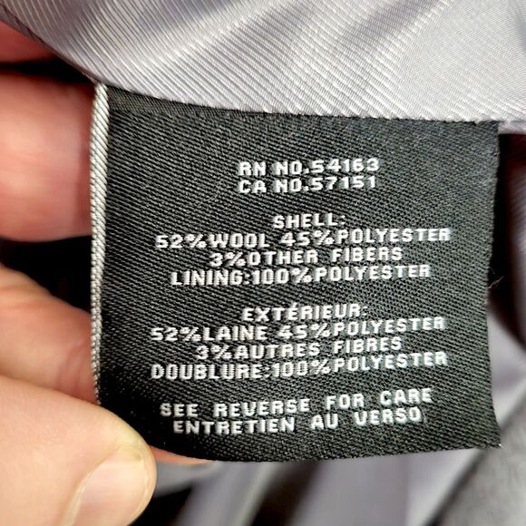 NEW Cole Haan Women’s Coat Capsule Minimalist Quiet Luxury Wool Blend Hooded 10 - Picture 11 of 13